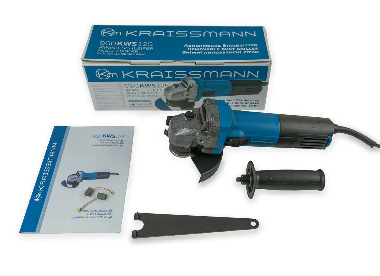 Болгарка Kraissmann 960 KWS 125