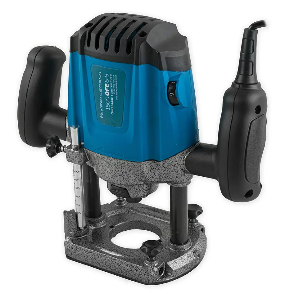 Фрезер Kraissmann 1500 OFE 6-8  (з набором фрез 12 шт)