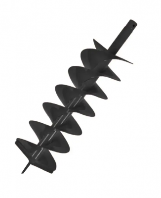 Шнек до мотобуру Kraissmann SB 300*800 D (подвійний, зйомні заточувані ножі)