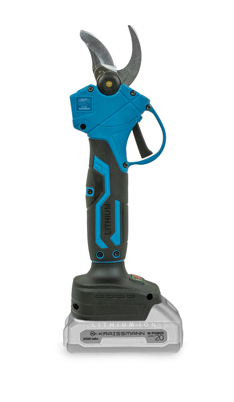 Секатор акумуляторний Kraissmann 25 AGS-BL 20MP кейс