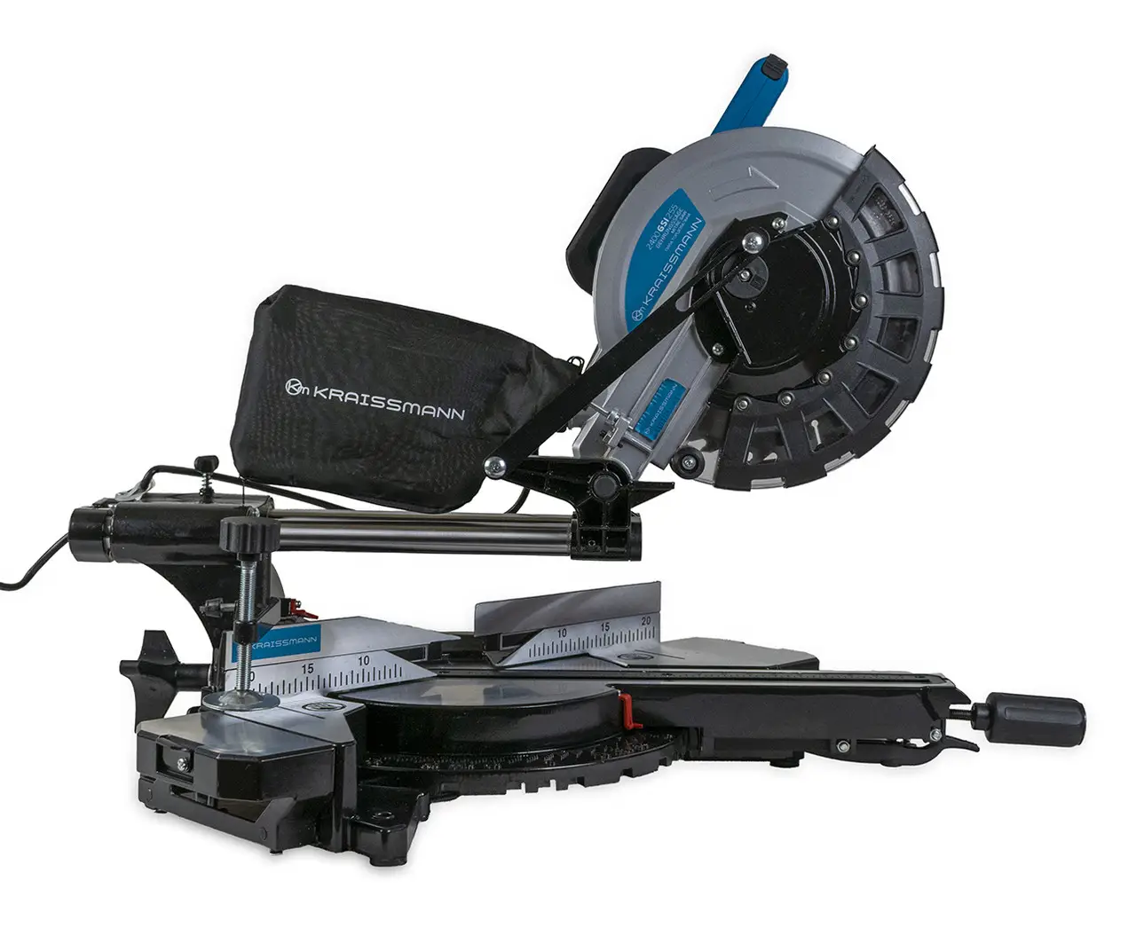Пила торцювальна Kraissmann 2400 GSI 255 (з протяжкою)