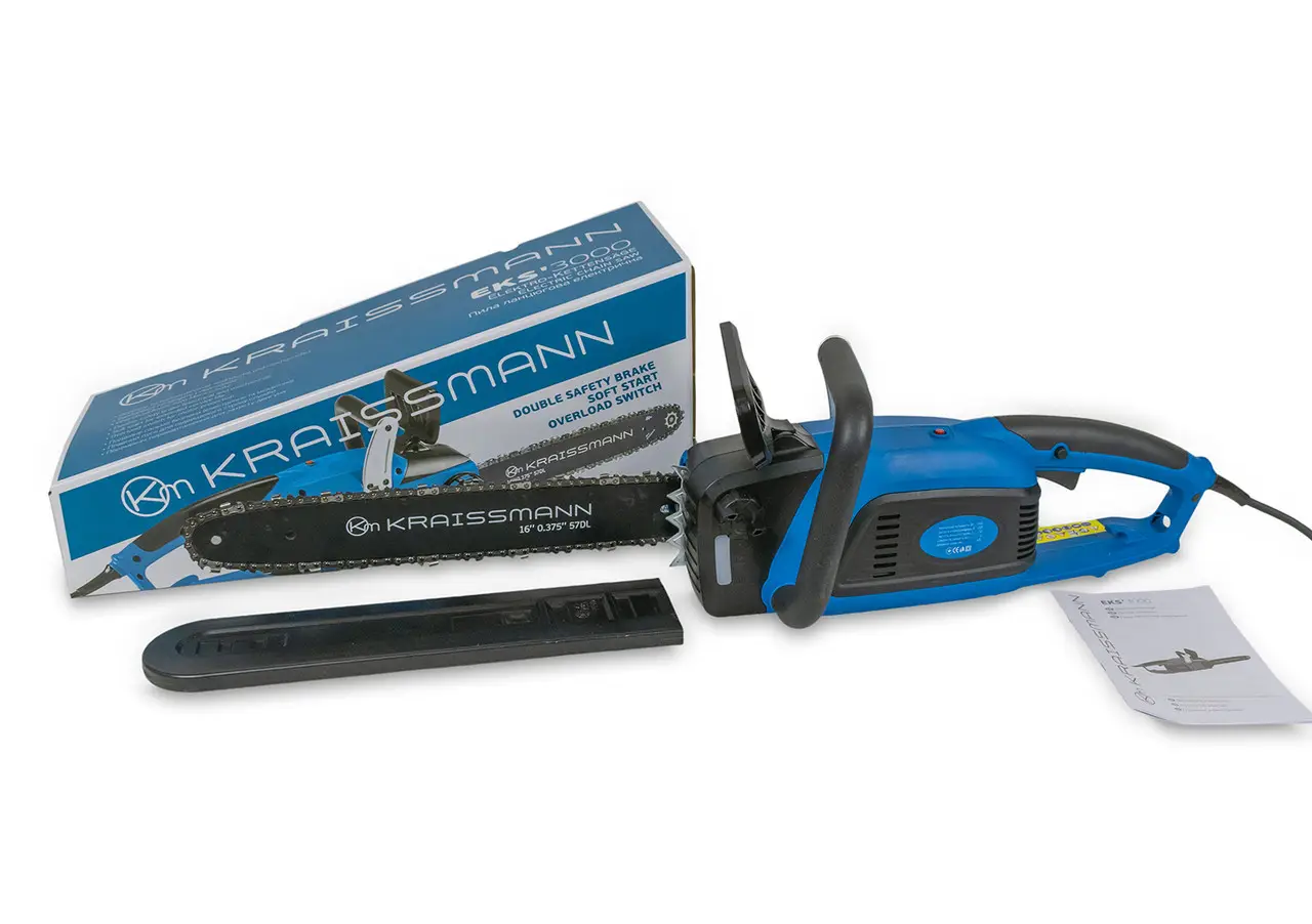 Пила ланцюгова електрична Kraissmann EKS 3000