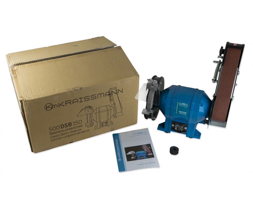 Точильно-шліфувальний верстат Kraissmann 500 DS 150
