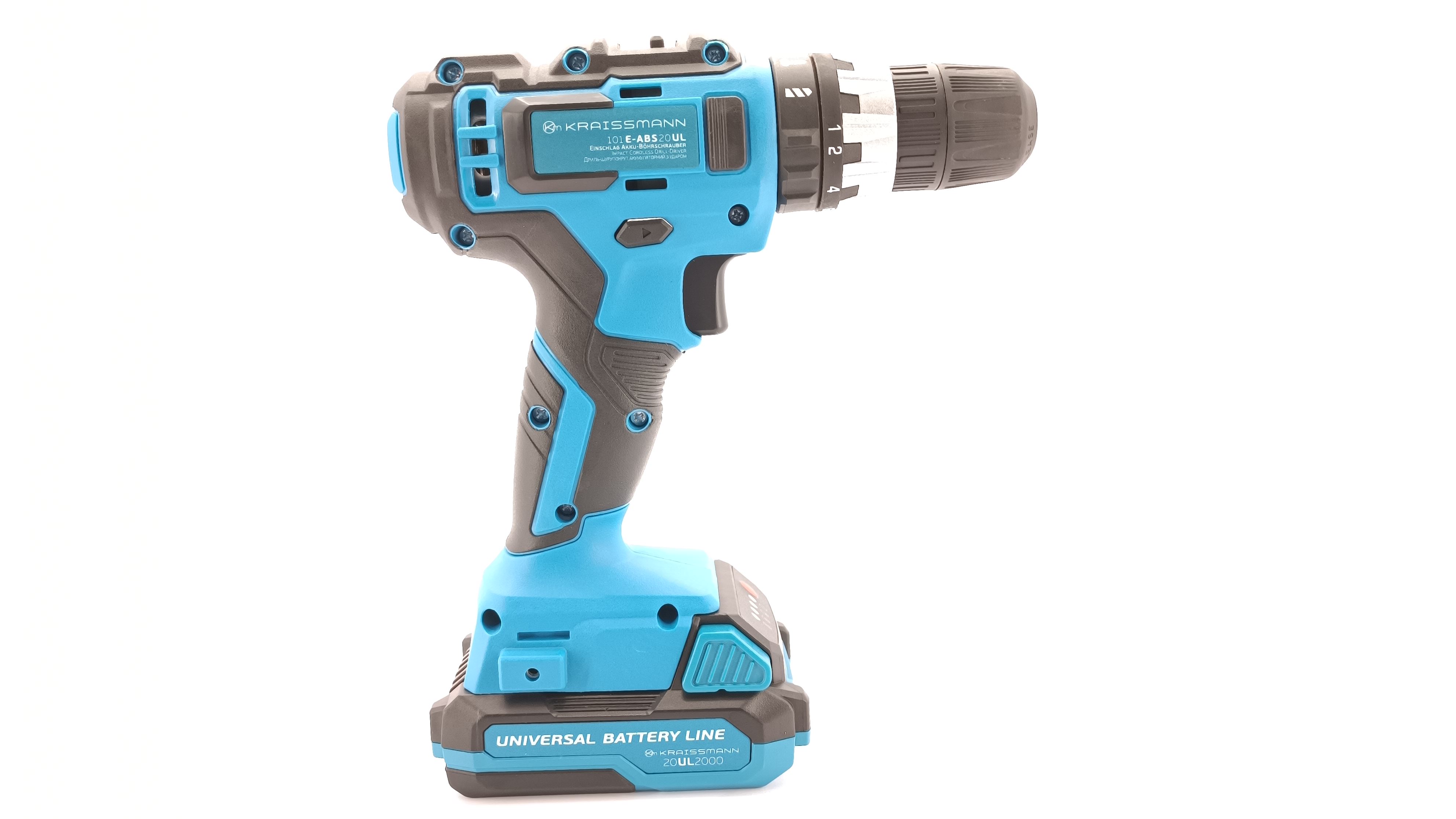 Ударний шурупокрут Kraissmann 101 E-ABS 20UL (без акум. та зарядного пристрою)