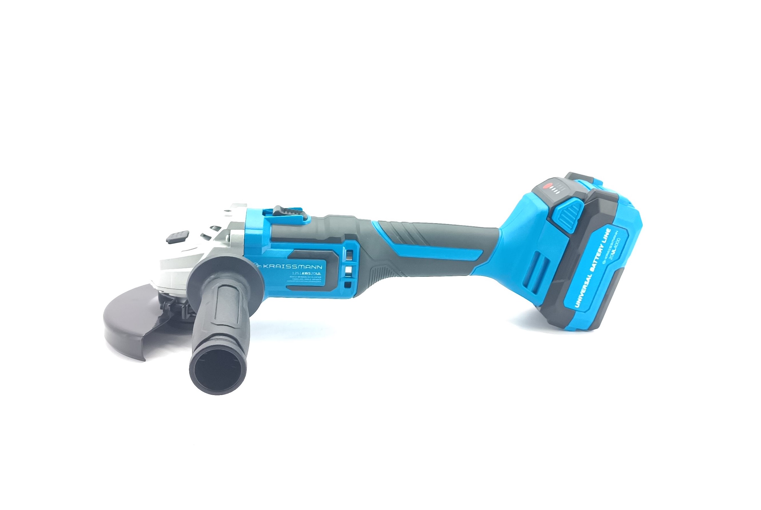 Кутова шліфмашина Kraissmann 1251 AWS 20UL (без акум. та зарядного пристрою)