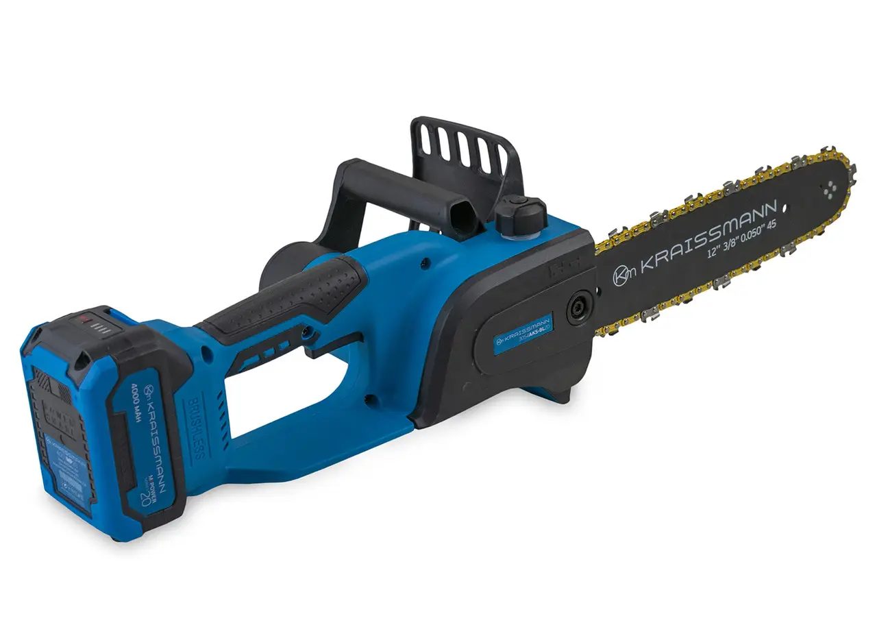 Акумуляторна міні-ланцюгова пила Kraissmann 3054 AKS-BL 20/2 MP