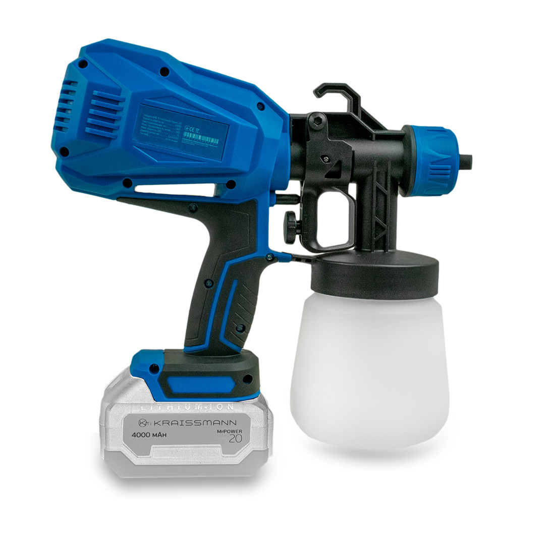 Фарбопульт акумуляторний Kraissmann 502 ASP 20 MP (без АКБ та ЗП)