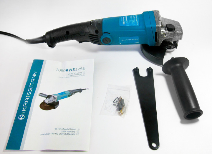 Болгарка Kraissmann 1050-KWS-125E