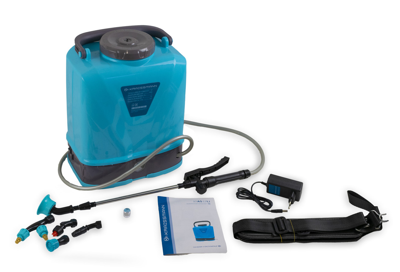 Оприскувач акумуляторний Kraissmann 10 AS 12Li