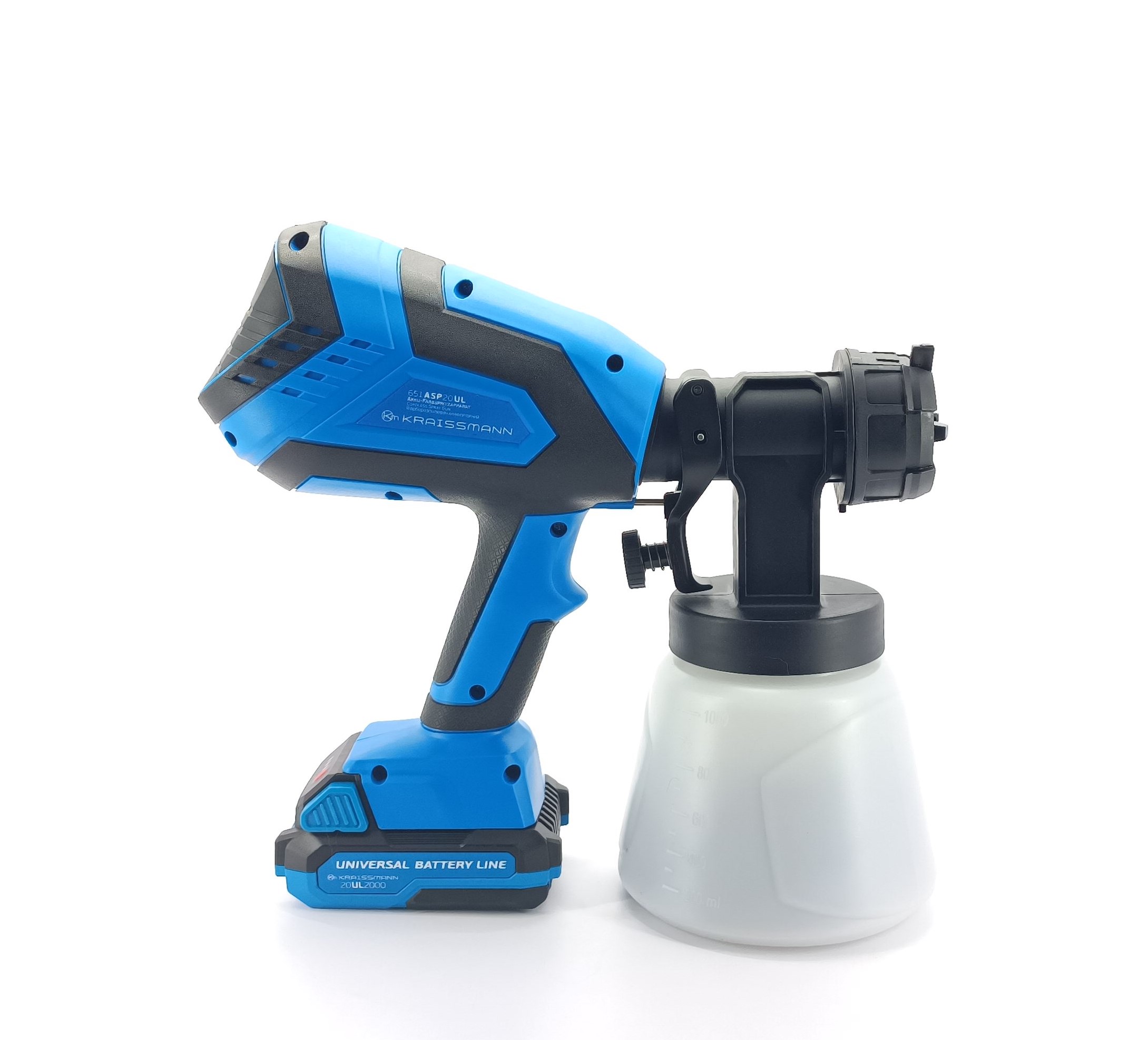 Фарборозпилювач Kraissmann 651 ASP 20UL (без акум. та зарядного пристрою)