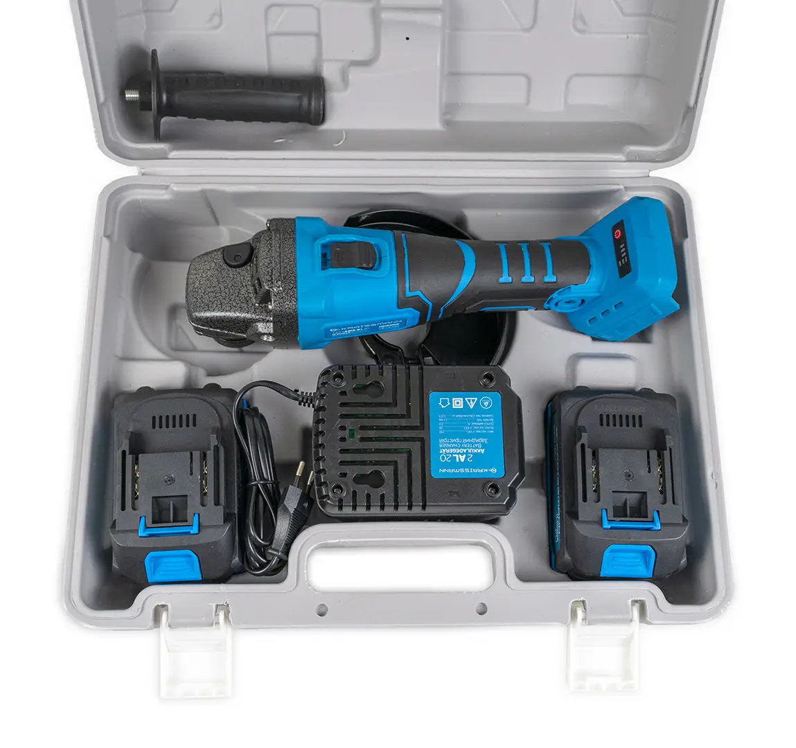 Болгарка акумуляторна Kraissmann 1253 AKS-BL 20 MP  КЕЙС