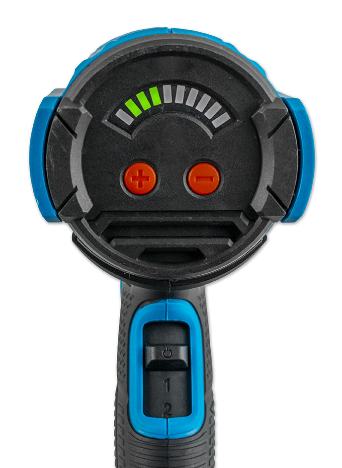 Фен будівельний Kraissmann 2002 HLP 3 (з набором насадок)