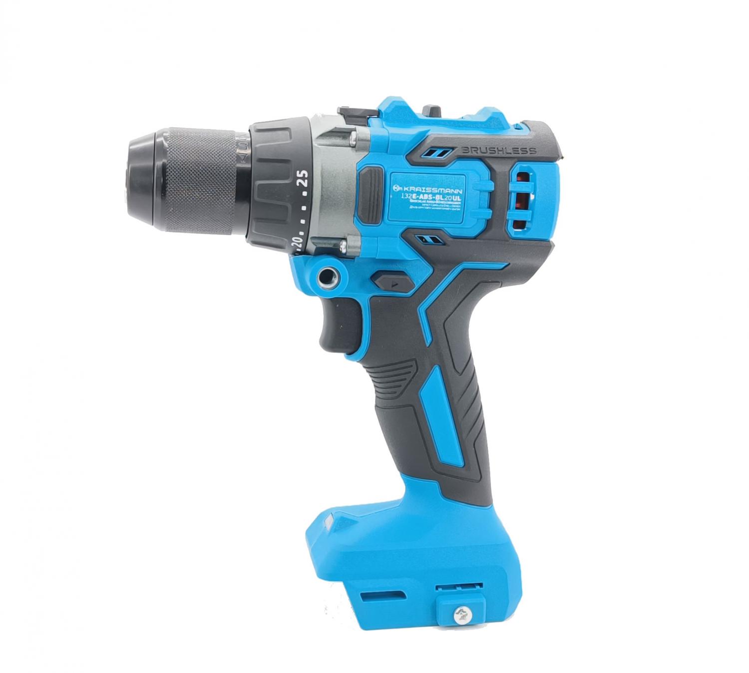 Ударний шурупокрут Kraissmann 132 E-ABS-BL 20UL ( без ак. та зарядного пристрою)