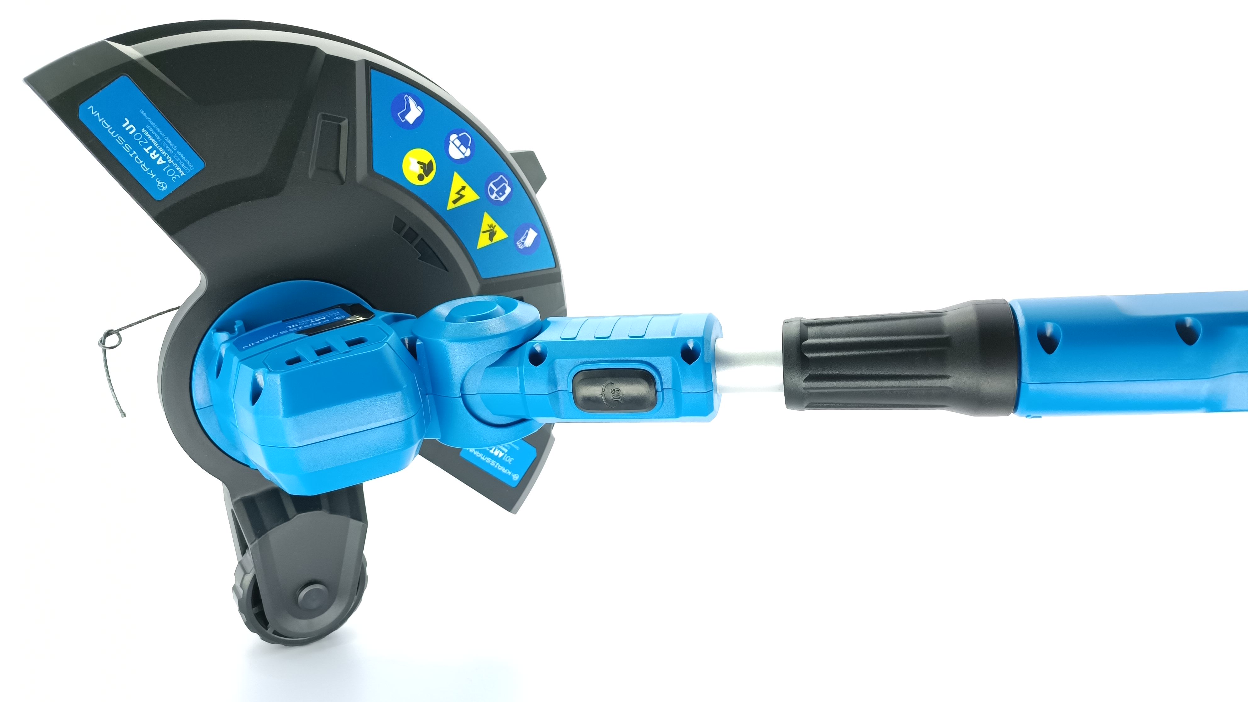 Газонний трімер Kraissmann 301 ART 20UL/1 (зарядний пристрій, 1 ак. 4000 мАг)