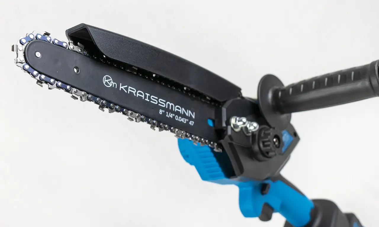 Акумуляторна міні-ланцюгова пила Kraissmann 2032 AKS-BL 20/2 MP