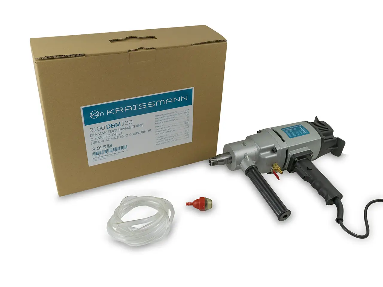 Дриль алмазного свердління Kraissmann 2100 DBM 130