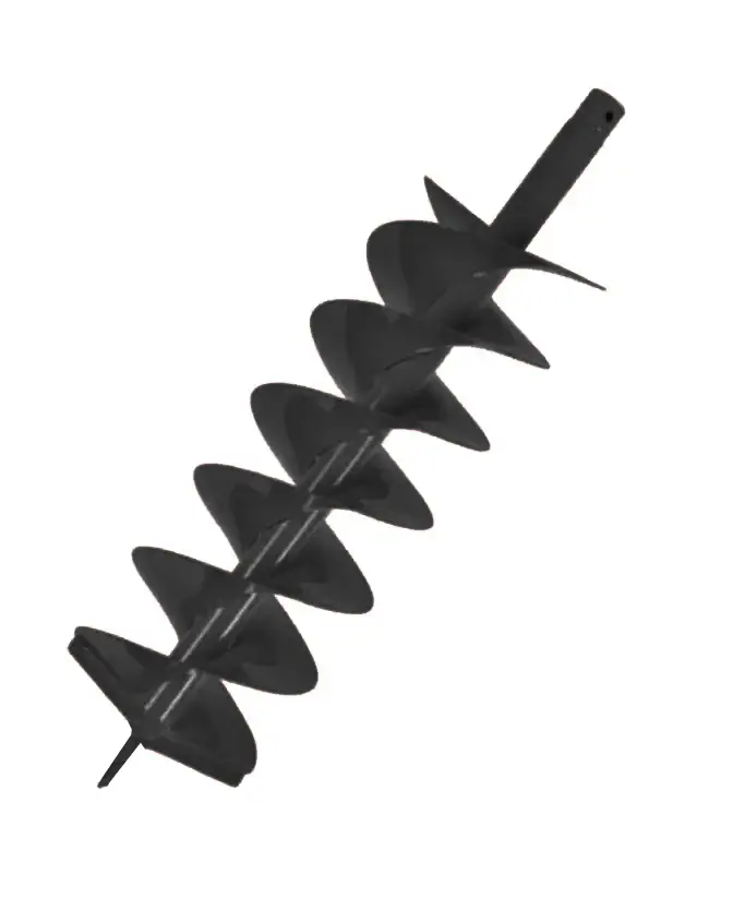 Шнек до мотобуру Kraissmann SB 100*800 D (подвійний, зйомні заточувані ножі)