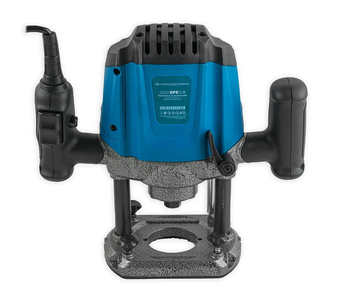 Фрезер Kraissmann 1500 OFE 6-8  (з набором фрез 12 шт)